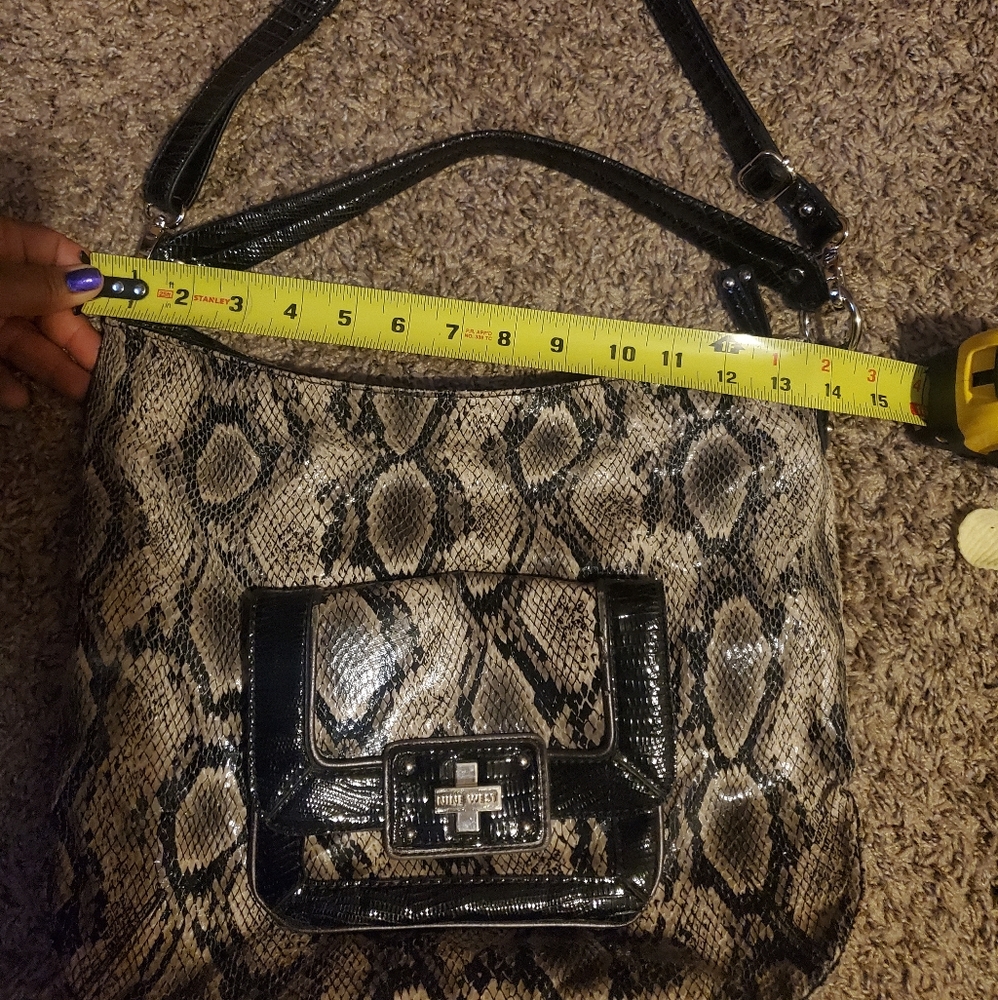 Nine West Shoulder Bag Python Print - image 7